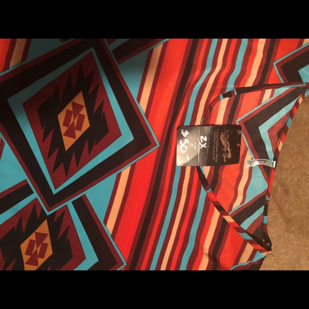 Tribal print dress